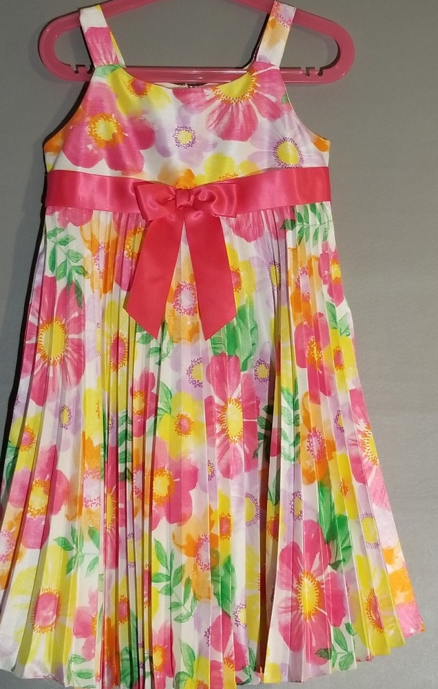 Little girls floral dress